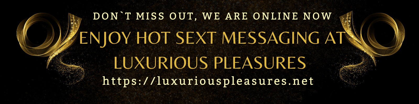 Luxurious Pleasures new banner